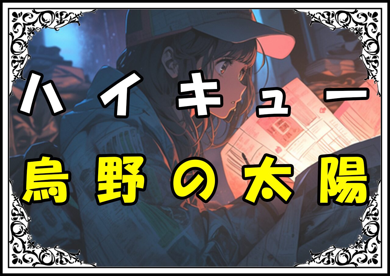 ハイキュー 日向翔陽 烏野の太陽