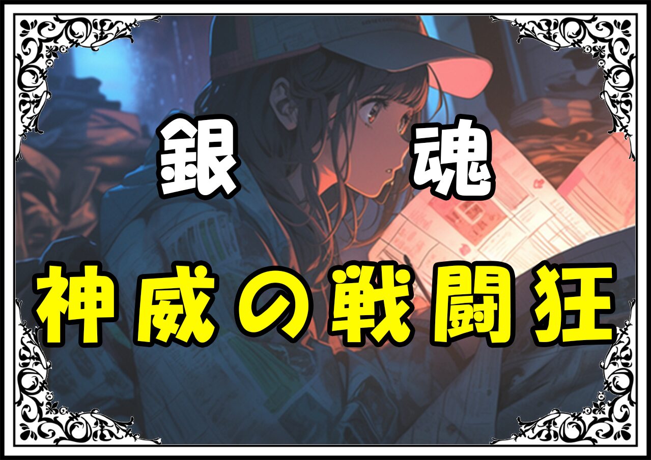 銀魂 神威の戦闘狂