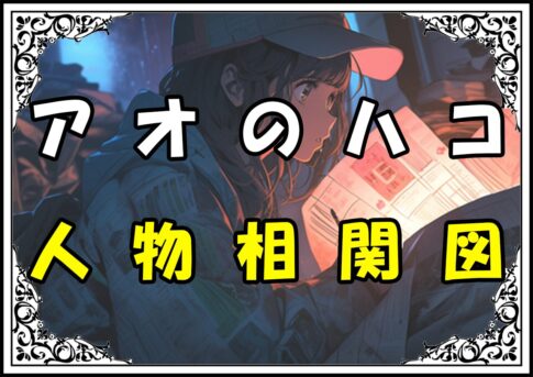 アオのハコ人物相関図