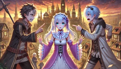 リゼロ6章85話ラムエミリア真剣対話スバル記
